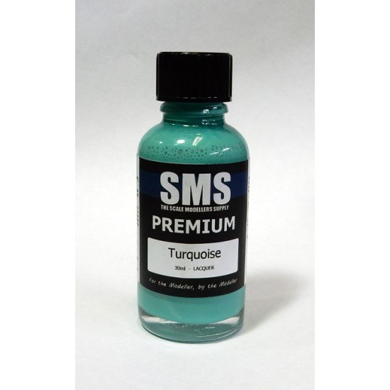 Acrylic Lacquer Paint - Premium #Turquoise (30ml)