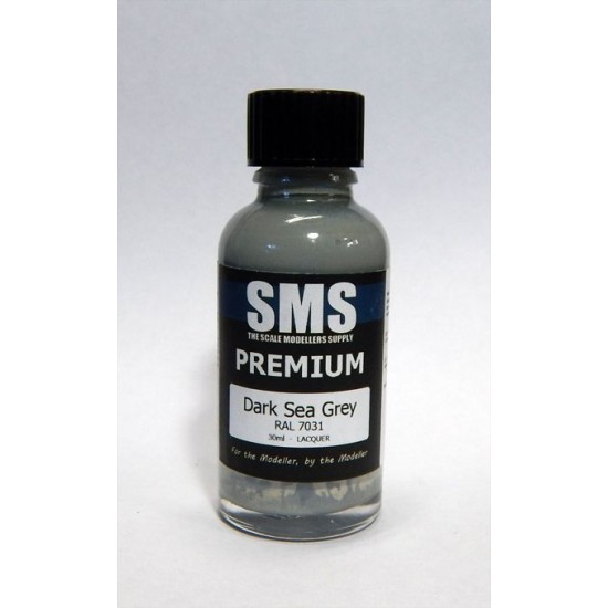 Acrylic Lacquer Paint - Premium #Dark Sea Grey (30ml)