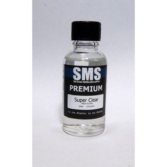 Acrylic Lacquer Paint - Premium #Super Clear (High Gloss, 30ml)