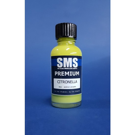 Acrylic Lacquer Paint - Premium #Citronella (30ml)