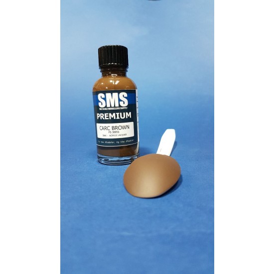 Acrylic Lacquer Paint - Premium #Carc Brown (30ml)