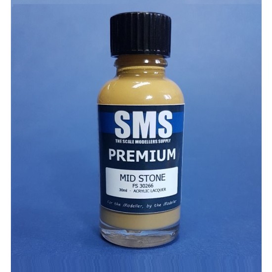 Acrylic Lacquer Paint - Premium Mid Stone (30ml)