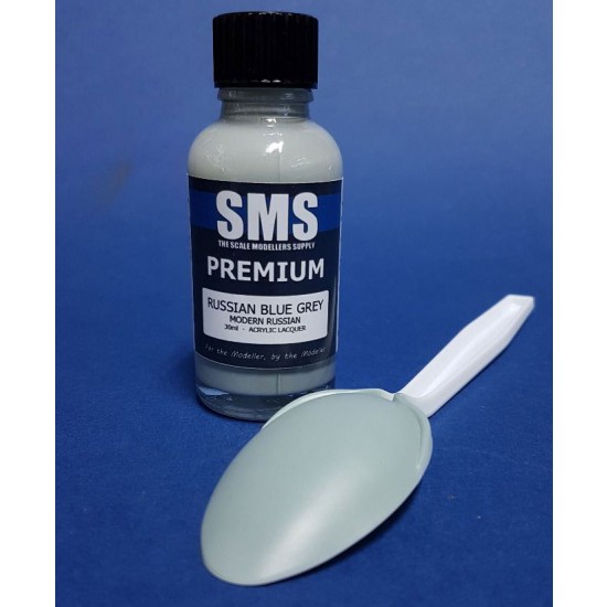 Acrylic Lacquer Paint - Premium #Russian Blue Grey (30ml)