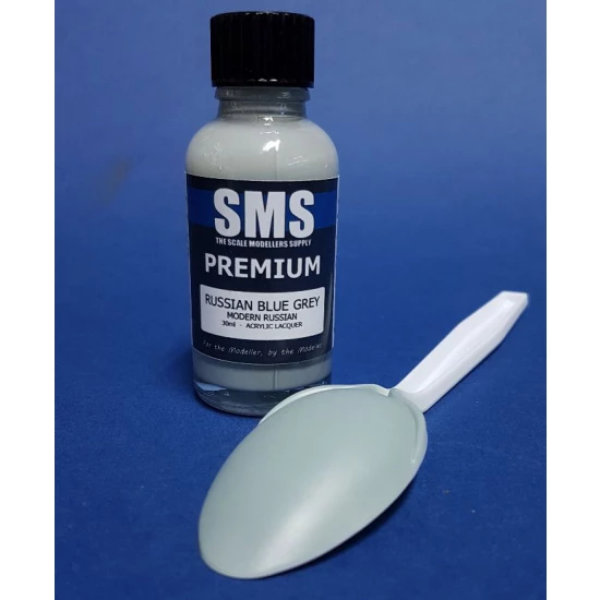 Acrylic Lacquer Paint - Premium #Russian Blue Grey (30ml)