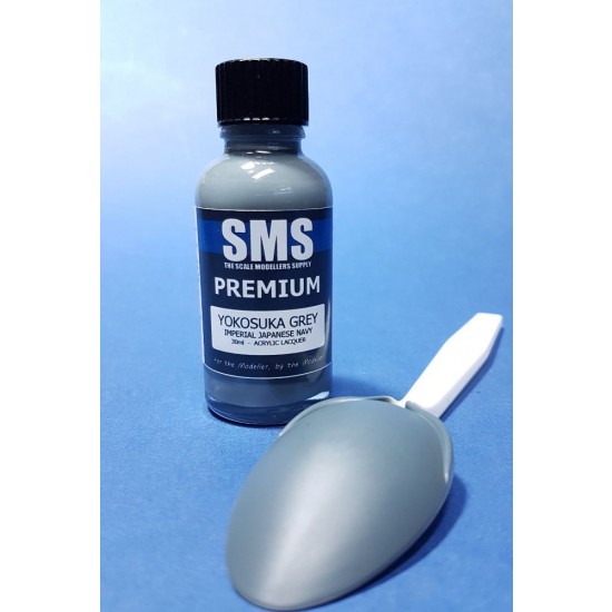 Acrylic Lacquer Paint - Premium #Yokosuka Grey (IJN, 30ml)