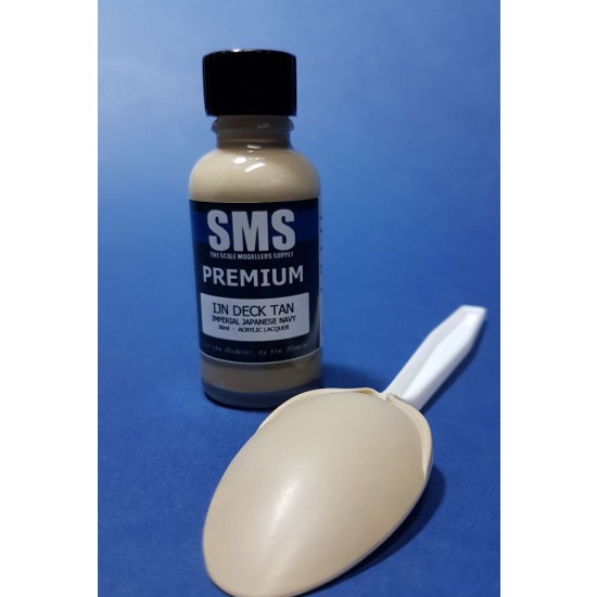 Acrylic Lacquer Paint - Premium #IJN Deck Tan (30ml)