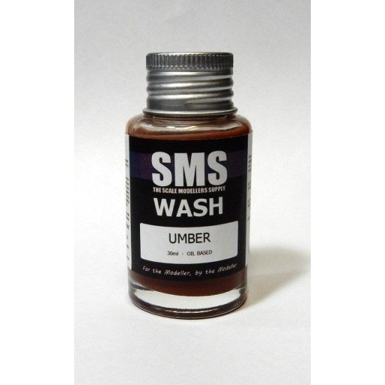 Oil Based Paint - Wash #Umber (30ml)