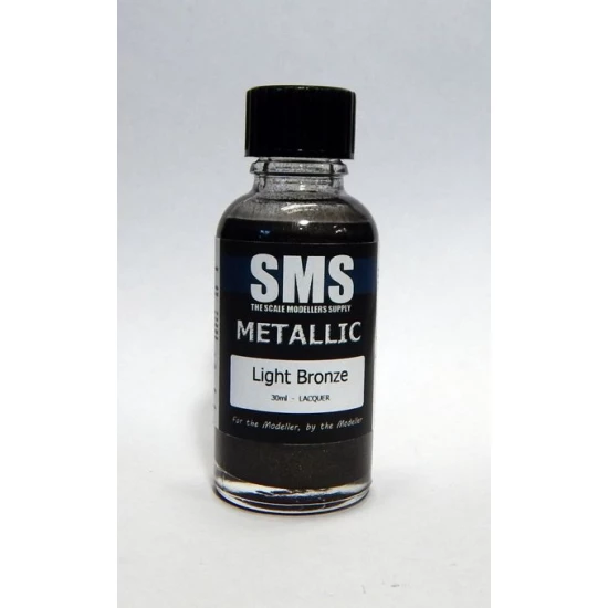 Acrylic Lacquer Paint - Metallic #Light Bronze (30ml)