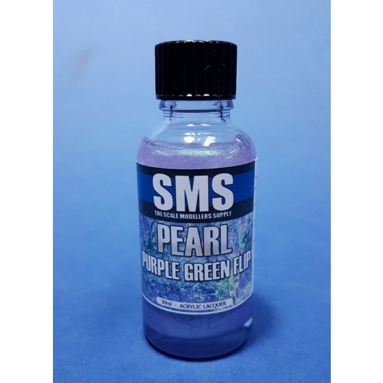 Acrylic Lacquer Paint - Pearl Purple Green Flip 30ml
