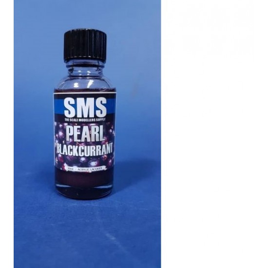 Acrylic Lacquer Paint - Pearl Blackcurrant (30ml)