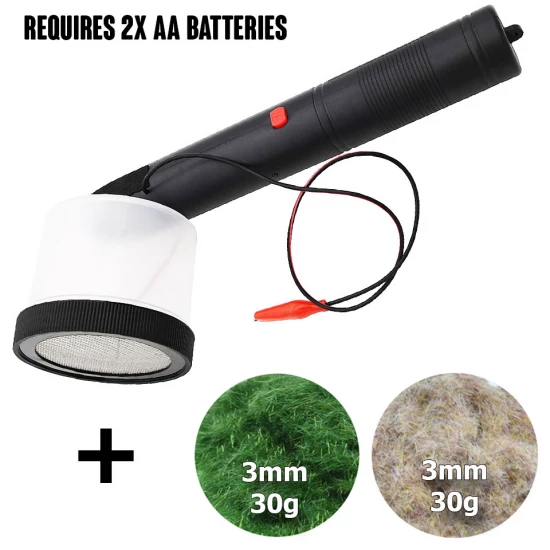Static Grass Applicator w/Static Grass