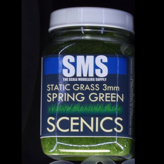 Static Grass 3mm Spring Green (30g)