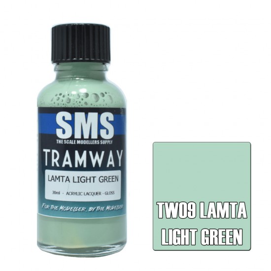 Acrylic Lacquer Paint - LAMTA Light Green (30ml)