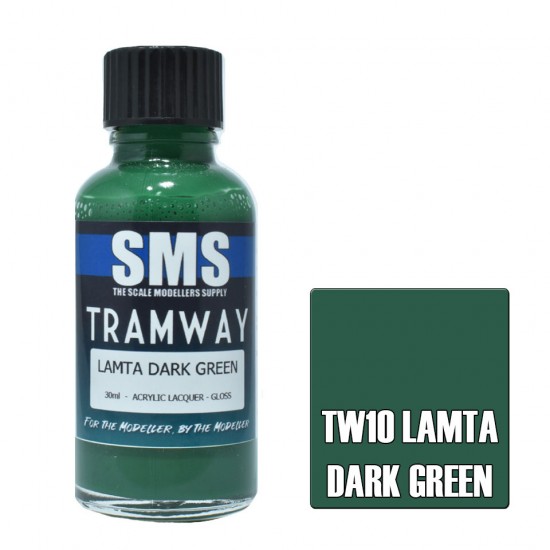 Acrylic Lacquer Paint - LAMTA Dark Green (30ml)