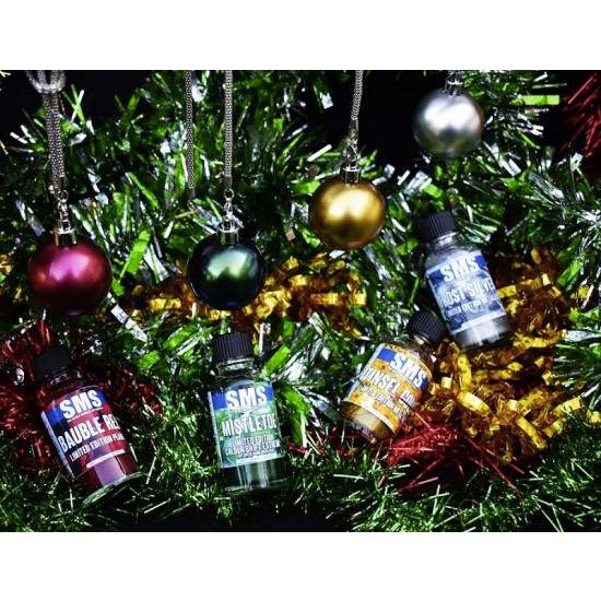 Acrylic Lacquer Paints Set - Santa's Selection Colours (4x 30ml)