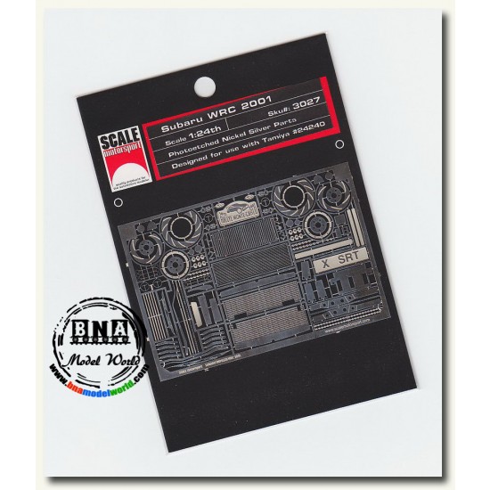1/24 Subaru WRC 2001 Photoetch Set for Tamiya #24240/24250