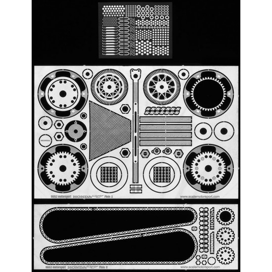 1/12 Honda RC211V 03' Detail (Photoetch) Set for Tamiya kit #14095