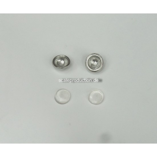 1/24 Porsche 911 Headlights (Polished)