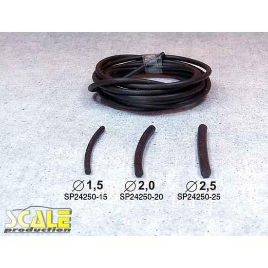 1/24 Water Cooler / Radiator Hose (Dia. 2.5mm, L: 1000mm)