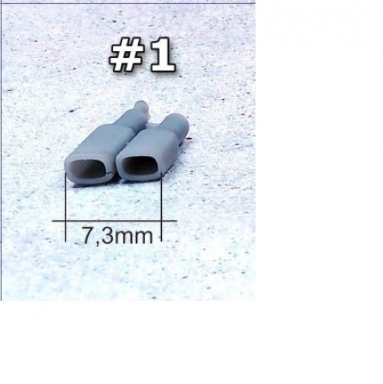 1/24 Exhaust Pipes (1pc) #1