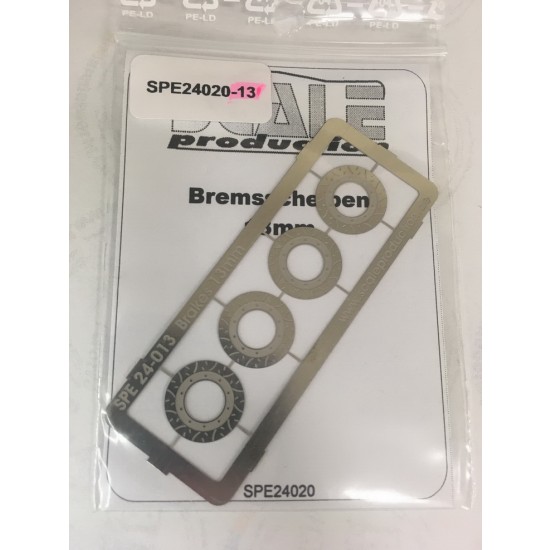 1/24 Brake Discs 13mm