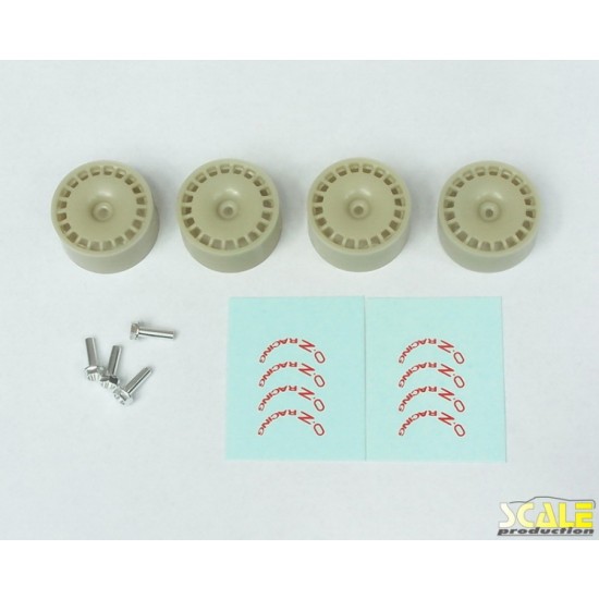 1/24 18" OZ Racing Wheels for Beemax M3 DTM kits (dia. 20.5mm, width 10.5mm)
