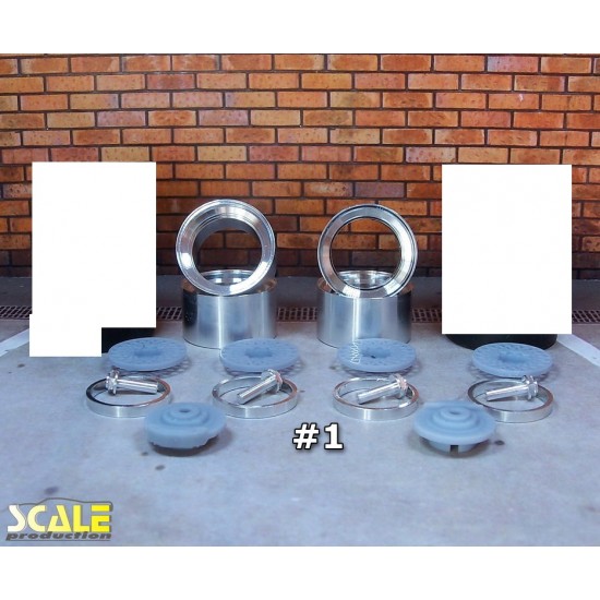 1/24 17" BBS E50 DTM Wheels for Beemax BMW M3/Tamiya Ford Sierra (without Tyre)
