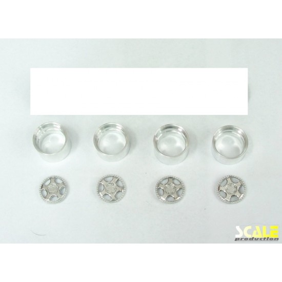 1/24 17" Rotiform Cup Wheels without Tyre