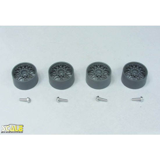 1/24 18" BBS Resin Wheels for Beemax M3 DTM kits