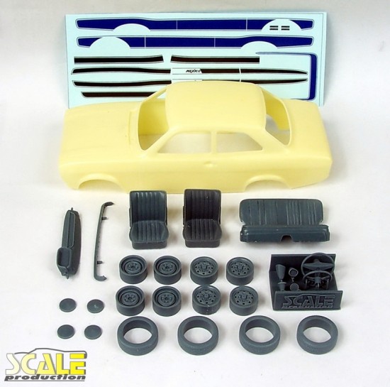 1/24 Ford Escort Mk1 Narrow Body Transkit for Belkits