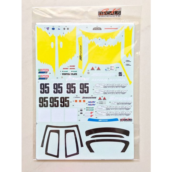 1/24 Honda Civic EG6 Spoon Decal
