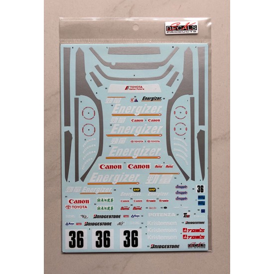 1/24 Toyota Corona Macau Guia 94 Energizer Decal