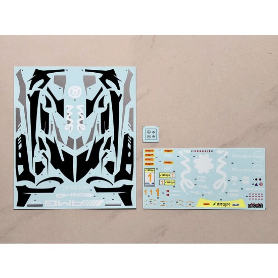 1/24 Mercedes AMG GT FIA GT Cup Macau 18 #1 Decal