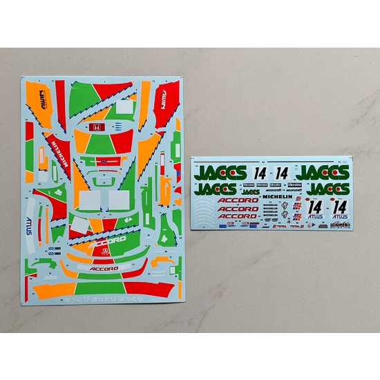 1/24 Honda Accord JTCC 1996 Mooncraft Decal