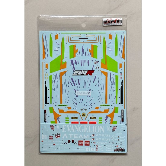 1/24 Audi R8 LMS Evo GT3 Super GT Round 4 Motegi 2020 X Works Decal