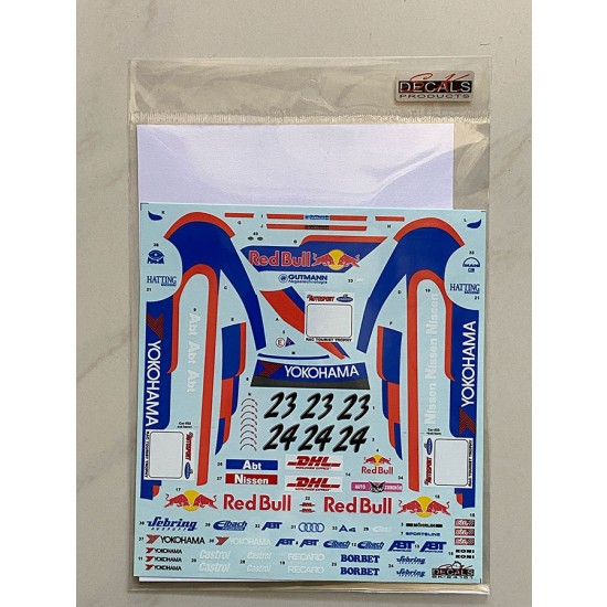 1/24 Audi A4 Quattro RAC Tourist Trophy 1997 Abt Sportline Decal