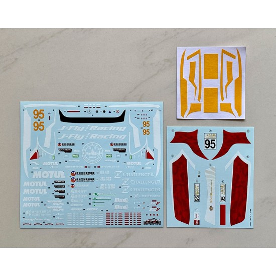 1/24 Mercedes AMG GT Evo Macau GT Cup 2021 Craft-Bamboo Racing Decal