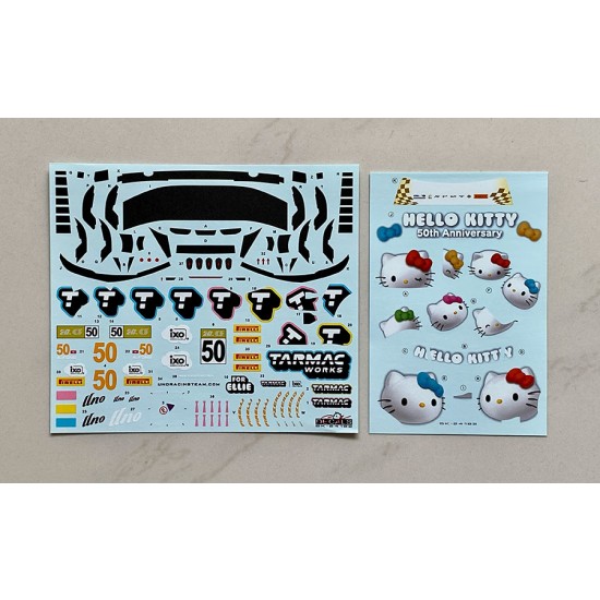 1/24 Audi R8 LMS evo II GT3 FIA GT WC Macau GT Cup 2023 Uno Racing Team Decal
