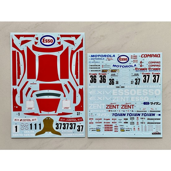 1/24 Toyota Corona EXiV JTCC 1995 Toyota Team TOM'S Decal
