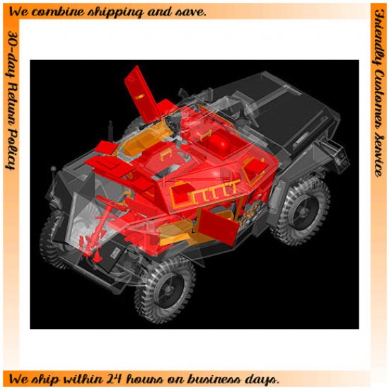Interior Set for 1/35 Humber Mk.I/II Scout Car