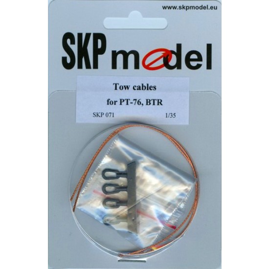 Tow Cable for 1/35 Soviet PT-76, BTR Tanks