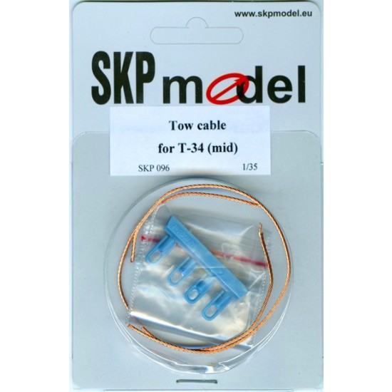 Tow Cable for 1/35 Soviet T-34 (Mid)