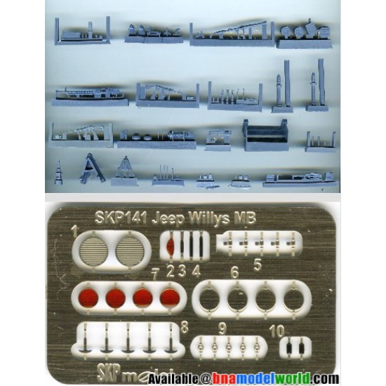 1/35 Humvee Detail Set for Bronco kit