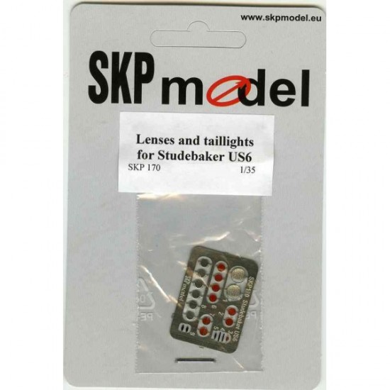 1/35 Lenses and Taillights for ICM Studebaker US6 kit