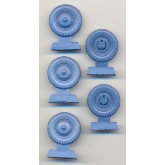 1/35 Schwimmwagen Wheels for AFV Club / Tamiya kits (5 wheels)