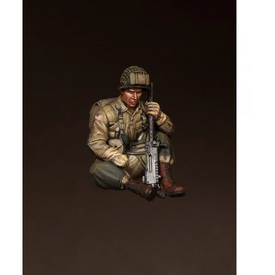 1/35 US Army Airborne Machine Gunner 30 caliber for Sherman