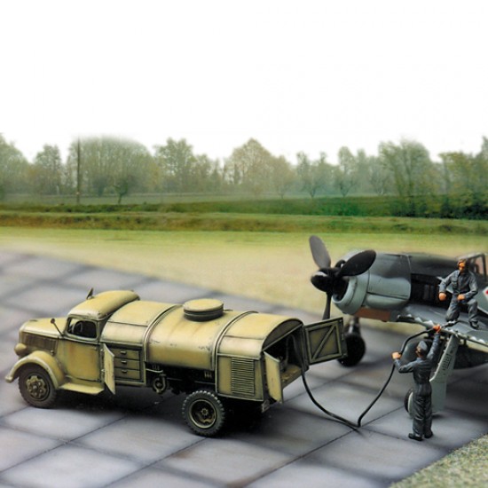 1/48 Opel Blitz Fuel Truck Resin Kit w/Figures