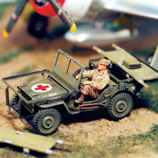 1/48 Willis MASH Jeep Resin Kit