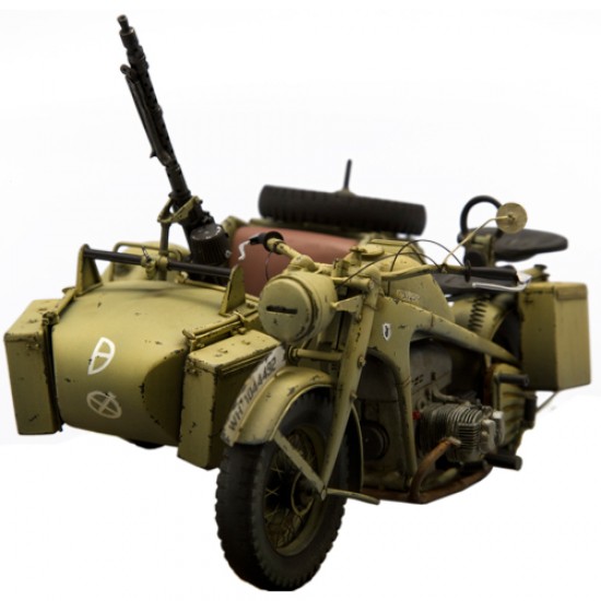1/16 Zundapp KS-750 with Sidecar Resin kit