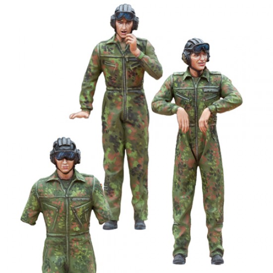1/35 Bundeswehr Tank Crews (3 Figures)